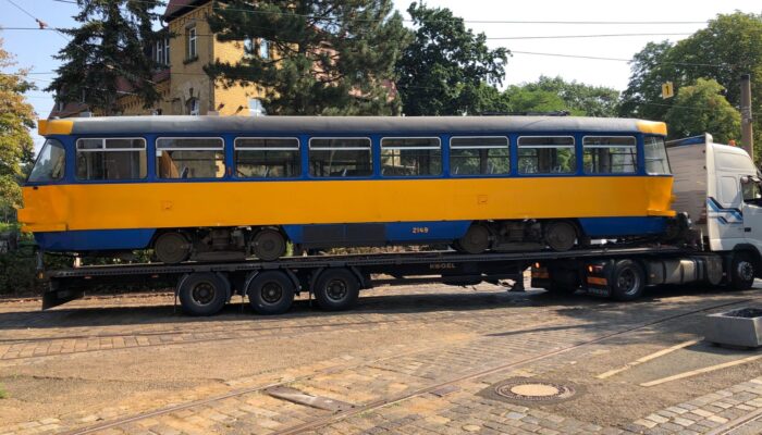THG AG liefert Straßenbahnen an die Stadt Dnepro, Ukraine