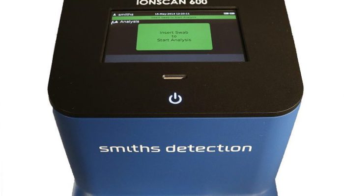 THG AG delivers to Boryspil International Airport six detectors for the simultaneous detection of traces of explosive and narcotic substances IONSCAN-600 manufactured by Smiths Detection