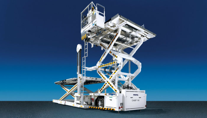 Компания THG AG продала аэропорту г. Борисполя (Украина) универсальный высокий погрузчик самолета CHAMP 140