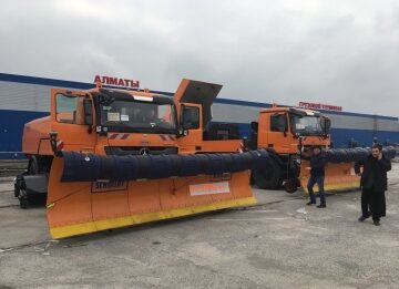 Aktuelles: THG AG delivers to the Almaty International Airport (Kasachstan) a Compact Jet Sweeper CJS 914 Super II